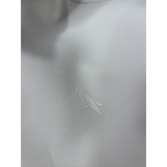 Stone Falcon Jacket Men's Sz Medium Off white Sherpa Lined Hoodie Sweater Sleeve - Picture 3 of 6